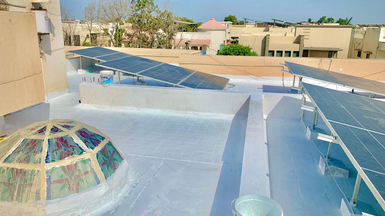 Gulshan Waterproofing Work roofing project