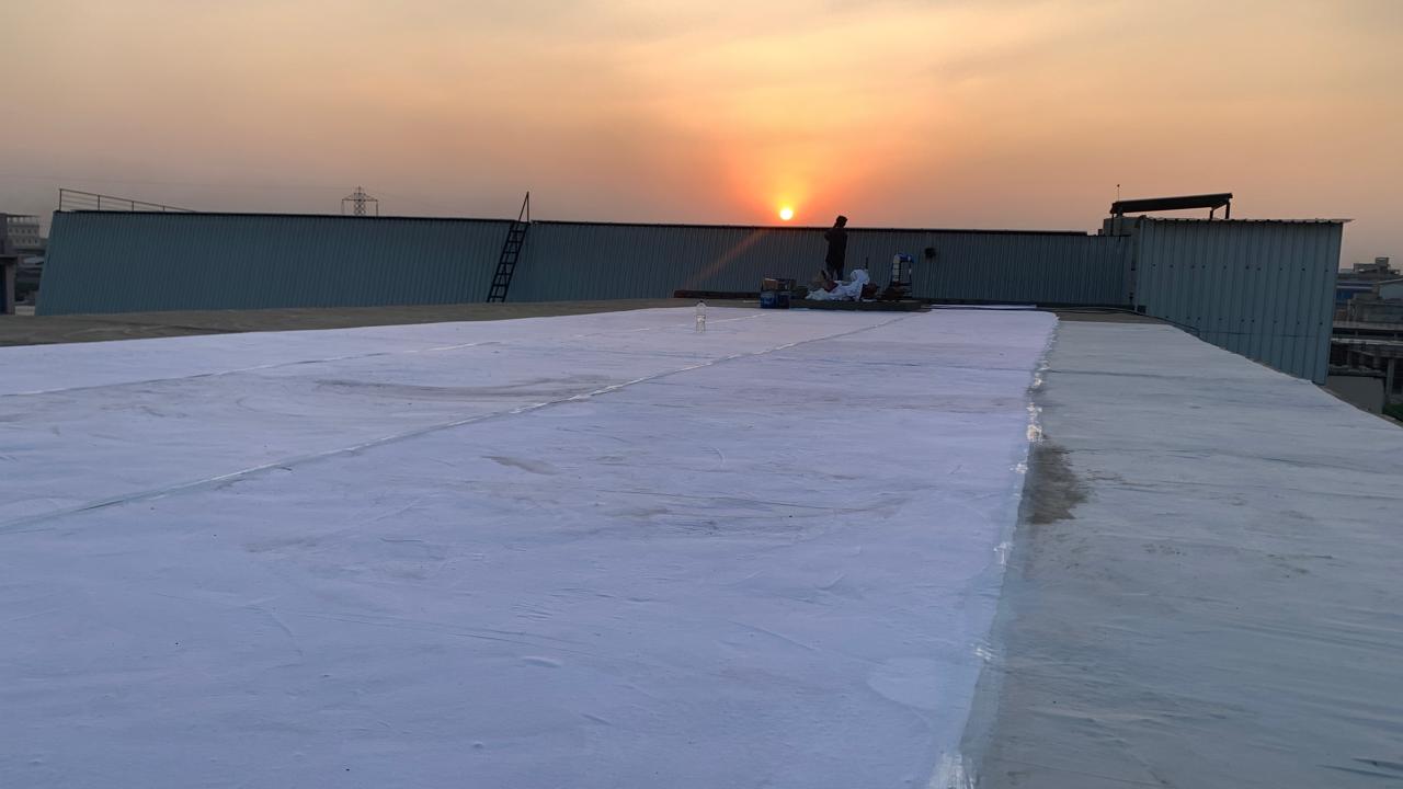 Nazimabad Roof Treatment roofing project