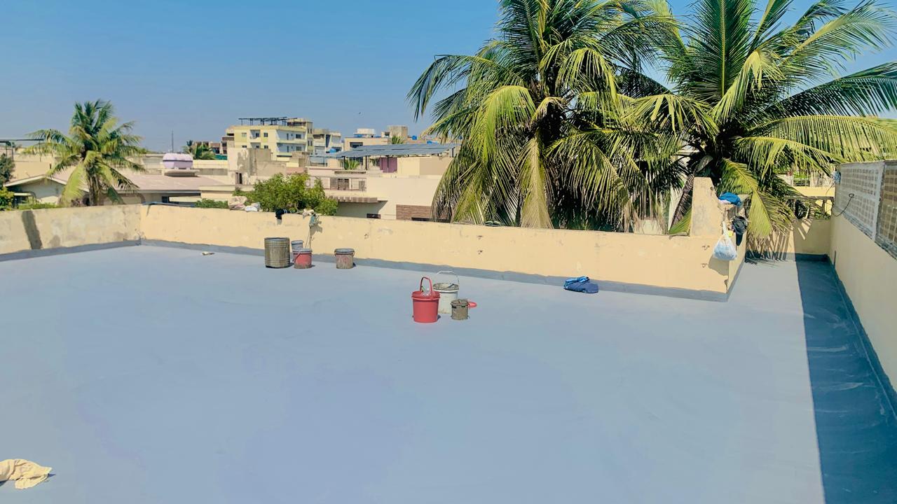PECHS Roof Waterproofing roofing project